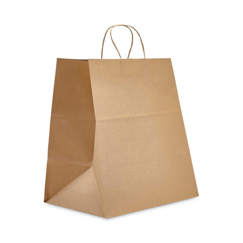 Kraft Paper Bags, Super Royal, 14 x 9.75 x 15.5, Natural, 200/Carton