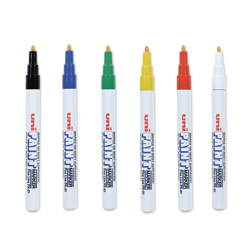 uni-ball Uni-Paint Marker Broad Tip Blue Ink 63733 