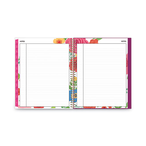 Image of Blue Sky® Mahalo Academic Year Create-Your-Own Cover Weekly/Monthly Planner, Floral Artwork, 11 X 8.5, 12-Month (July-June): 2023-2024