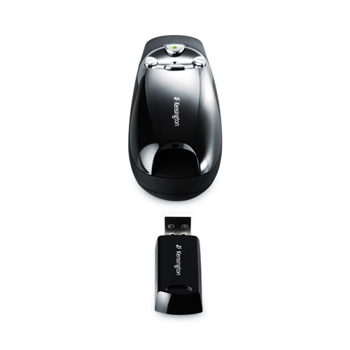 Image of Kensington® Wireless Presenter Pro With Green Laser, Class 2, 150 Ft Range, Black