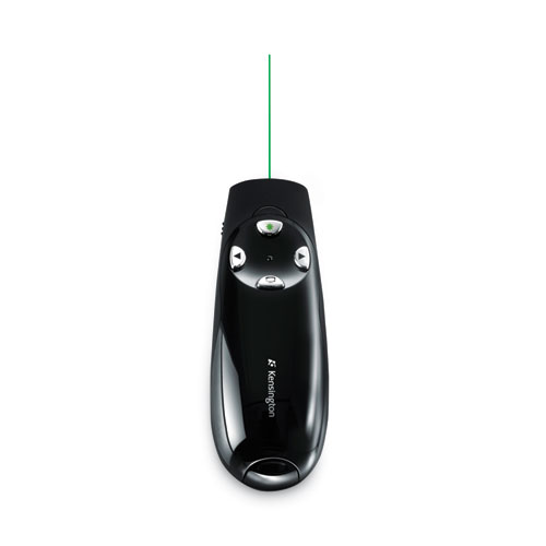 Image of Kensington® Wireless Presenter Pro With Green Laser, Class 2, 150 Ft Range, Black