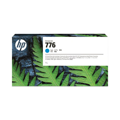 HP 776 (1XB09A) Cyan Original DesignJet Ink Cartridge