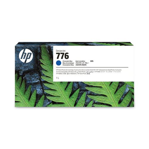 HP 776 (1XB04A) Chromatic Blue Original DesignJet Ink Cartridge