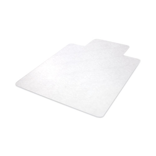 EconoMat All Day Use Chair Mat for Hard Floors, Rolled Packed, 36 x 48, Lipped, Clear