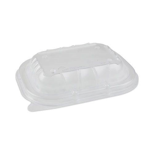 EarthChoice Entree2Go Takeout Container Vented Lid, 5.65 x 4.25 x 0.93, Clear, Plastic, 600/Carton