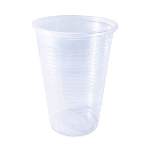 Plastic Cold Cups, 5 oz, Translucent, 2,500/Carton