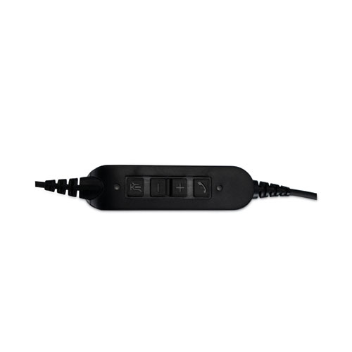 Image of Spracht Hs-Wd-Usb-1 Monaural Over The Head Headset, Black