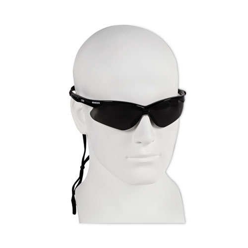 Image of Kleenguard™ V30 Nemesis Safety Glasses, Black Frame, Smoke Anti-Fog Lens