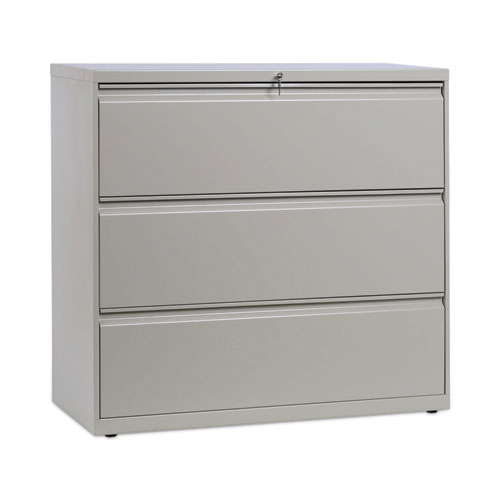 Lateral File, 3 Legal/Letter/A4/A5-Size File Drawers, Putty, 42" x 18" x 39.5"