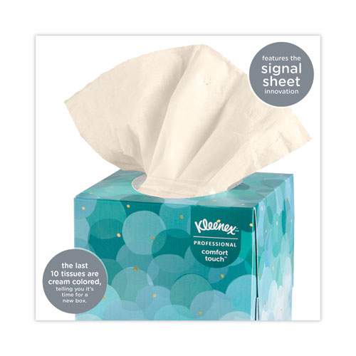 Image of Kleenex® Boutique White Facial Tissue For Business, Pop-Up Box, 2-Ply, 95 Sheets/Box, 36 Boxes/Carton