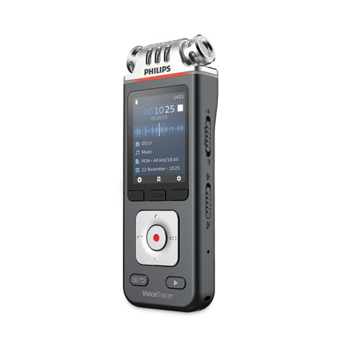 Voice Tracer DVT6110 Digital Recorder, 8 GB, Black