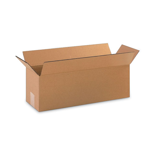Fixed-Depth Shipping Boxes, 200 lb Mullen Rated, Regular Slotted Container (RSC), 6 x 4 x 4, Brown Kraft, 25/Bundle