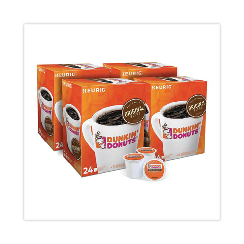 Image of Dunkin Donuts® K-Cup Pods, Original Blend, 88/Carton