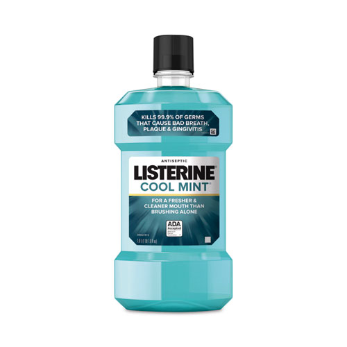 Listerine Cool Mint Mouthwash, 1 L Bottle
