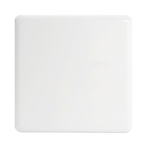 Steel Dry Erase Whiteboard, 12.5 x 12.5, White