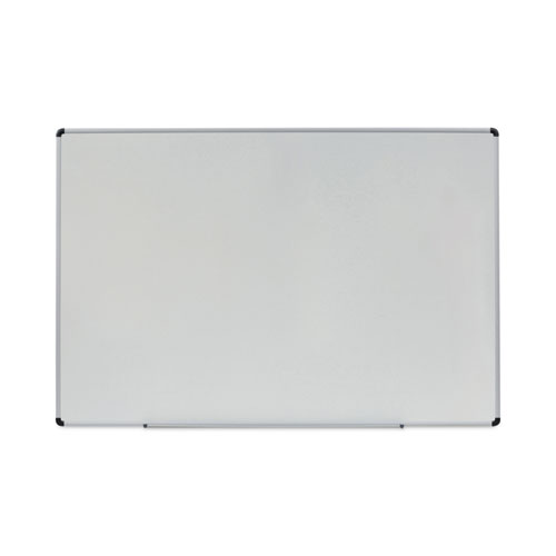 Universal® Modern Melamine Dry Erase Board With Aluminum Frame, 72 X 48, White Surface