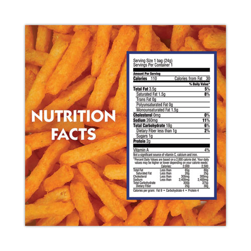 Image of Andy Capps Hot Fries, Spicy Hot, 0.85 Oz Bag, 72/Carton Ships In 1-3 Business Days