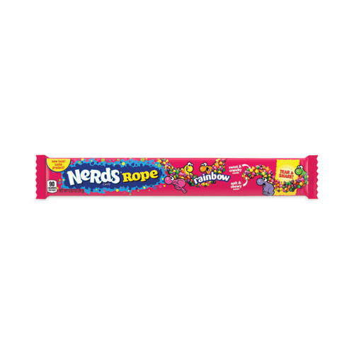 Wonka Nerds Rope Candy, 0.92 oz, 24/Box, Delivered in 1-4 Business Days
