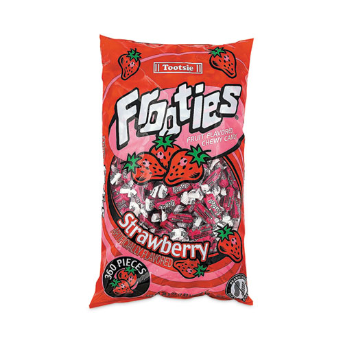 Frooties, Strawberry, 38.8 oz Bag, 360 Pieces/Bag, Ships in 1-3 Business Days