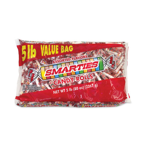Image of Nestlã©® Smarties Candy Rolls, 5 Lb Bag, Ships In 1-3 Business Days