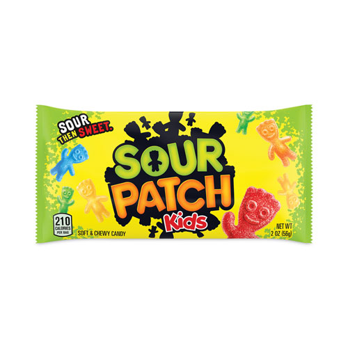 Sour Patch Kids® Chewy Candy, Assorted, 2 Oz  Bags, 24/Pack, Ships In 1-3 Business Days