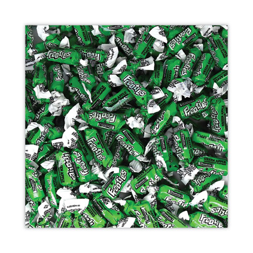 Image of Tootsie Roll® Frooties, Green Apple, 38.8 Oz Bag, 360 Pieces/Bag, Ships In 1-3 Business Days