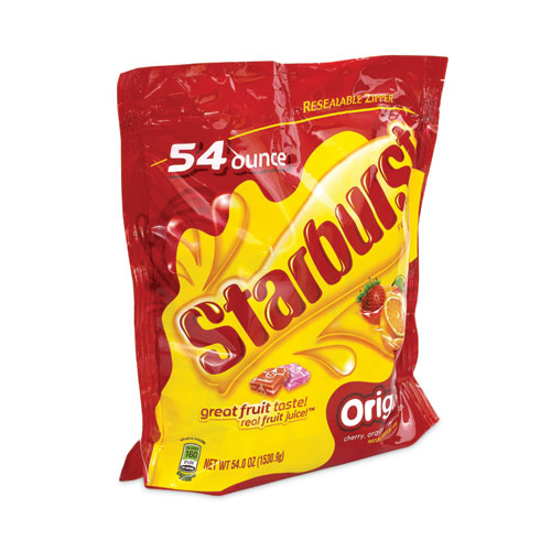 Starburst® Original Fruit Chews, Assorted, 50 Oz Bag, Ships In 1-3 Business Days