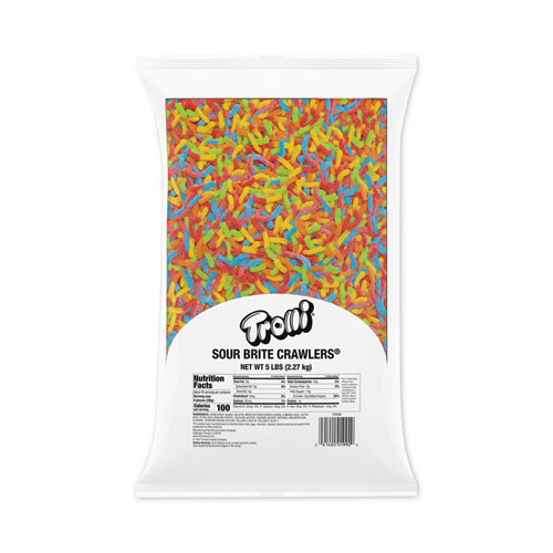 Trolli® Sour Brite Crawlers, 5 lb Bag, Delivered in 1-4 Business Days