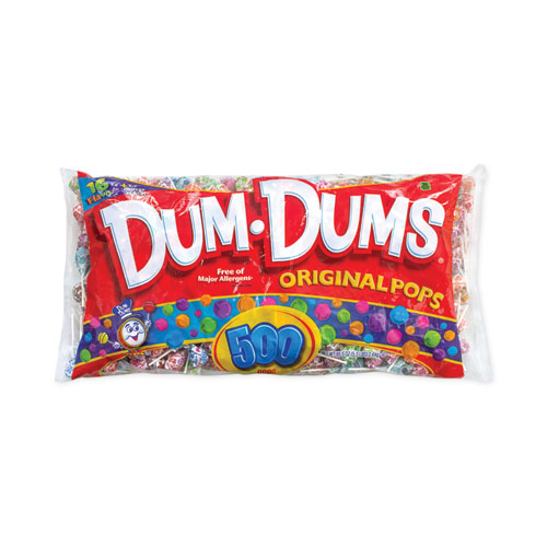 Dum-Dum-Pops, 15 Assorted Flavors, 500 Pieces/Bag, Ships in 1-3 Business Days