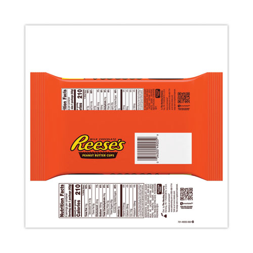 Peanut Butter Cups, 1.5 oz Bar, 6 Cups/Package, 2 Packages/Pack, Ships in 1-3 Business Days