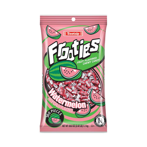 Image of Tootsie Roll® Frooties, Watermelon, 38.8 Oz Bag, 360 Pieces/Bag, Ships In 1-3 Business Days