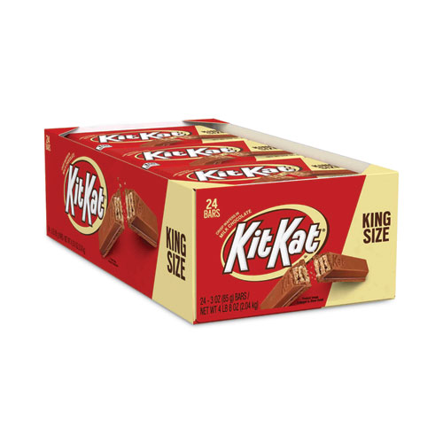Image of Kit Kat® King Size Wafer Bar, 3 Oz Bar, 24 Bars/Carton, Ships In 1-3 Business Days