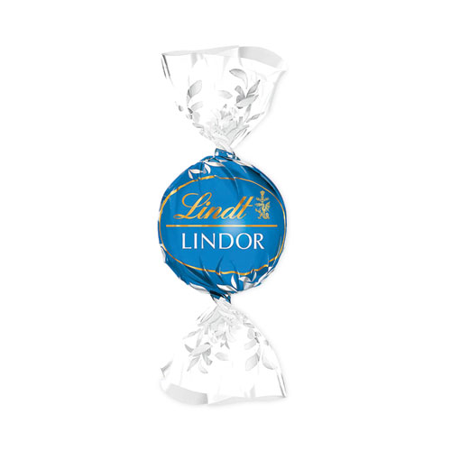 Lindt Lindor Truffles Milk Chocolate Sea Salt, 1.85 lb, 60 Pieces/Bag, Ships in 1-3 Business Days