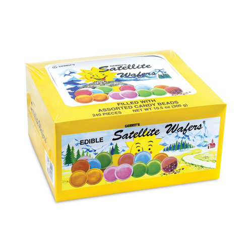 Satellite Wafers, 10.5 oz Box, 240 Pieces, Ships in 1-3 Business Days