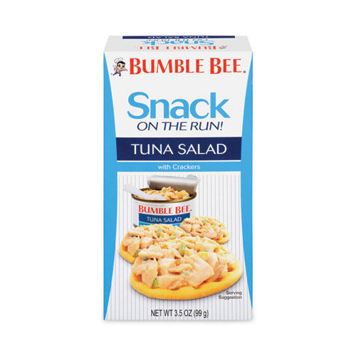 Bumble Bee® Ready-To-Eat Tuna Salad Kits, 3.5 Oz Pack, 9/Carton, Ships In 1-3 Business Days