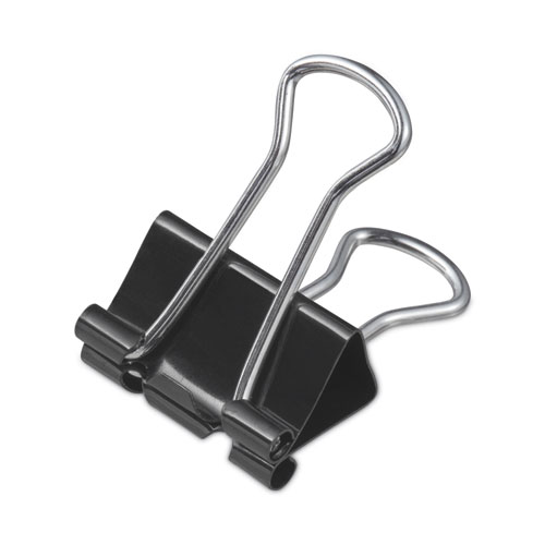 Universal® Binder Clips Value Pack, Small, Black/Silver, 36/Box