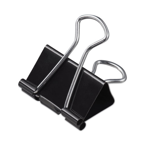 Binder Clip Value Pack, Mini, Black/Silver, 36/Box