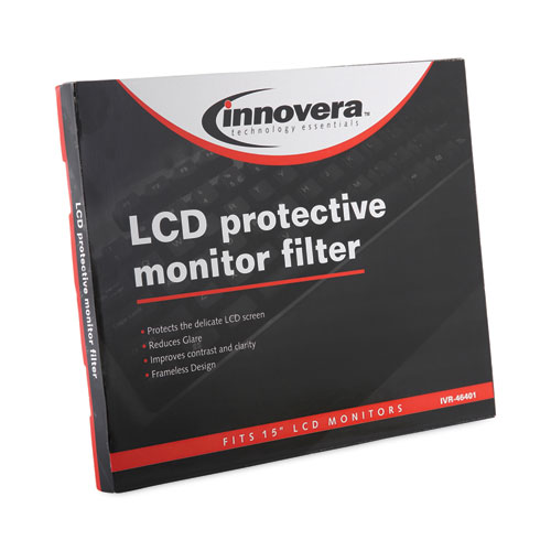 Image of Innovera® Protective Antiglare Lcd Monitor Filter For 15" Flat Panel Monitor