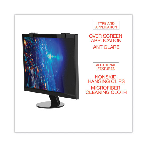 Protective Antiglare LCD Monitor Filter for 15" Flat Panel Monitor