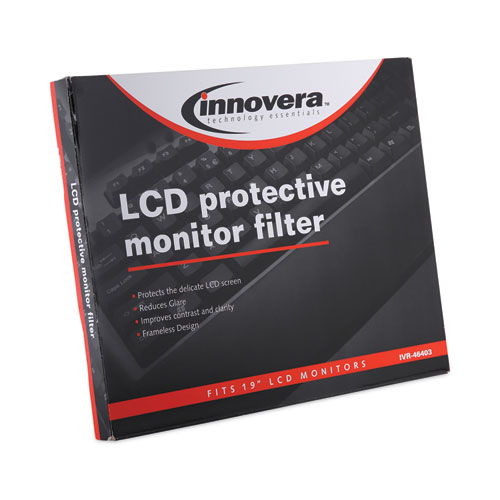 Protective Antiglare LCD Monitor Filter for 19" Flat Panel Monitor