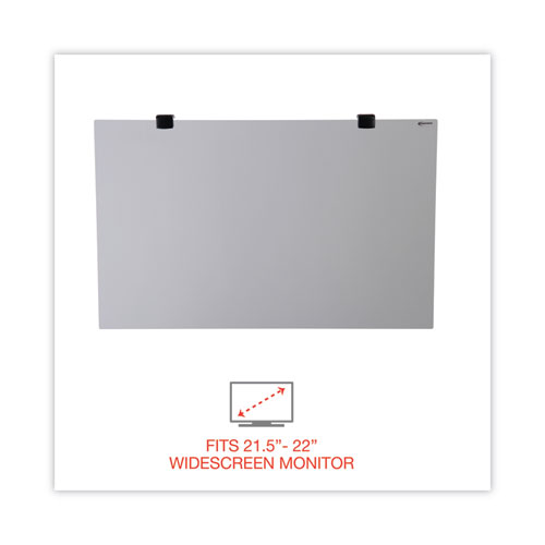 Protective Antiglare LCD Monitor Filter for 21.5" to 22" Widescreen Flat Panel Monitor, 16:9/16:10 Aspect Ratio
