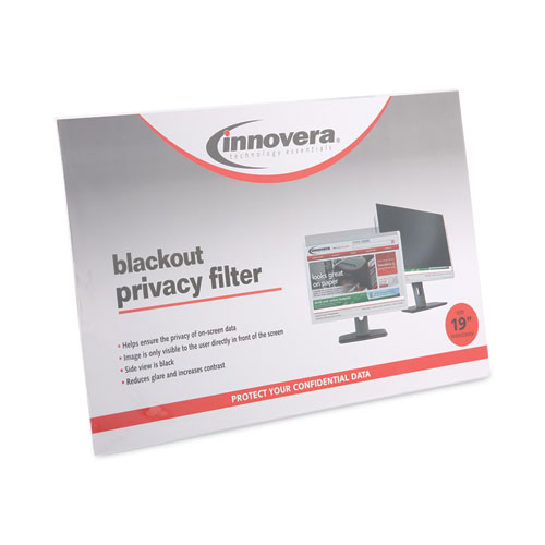 Blackout Privacy Filter for 19" Widescreen Flat Panel Monitor, 16:10 Aspect Ratio