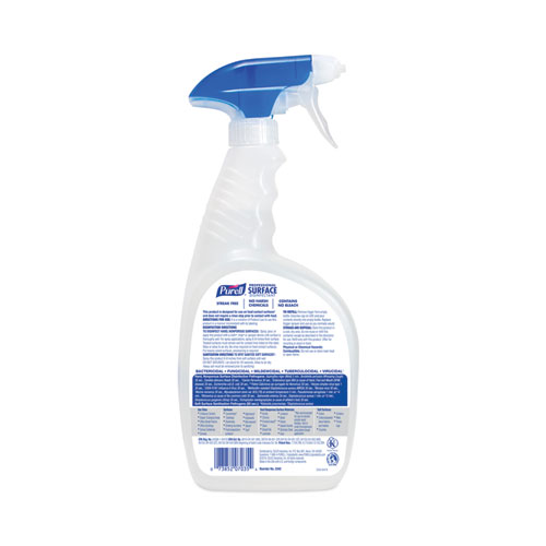 Image of Purell® Professional Surface Disinfectant, Fresh Citrus, 32 Oz Spray Bottle, 6/Carton