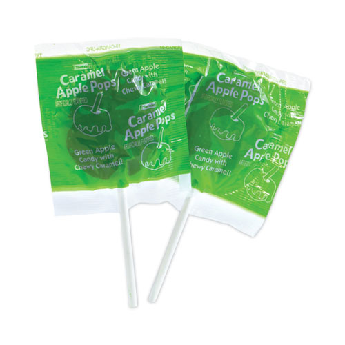 Tootsie Roll® Caramel Apple Pops, 0.63 oz, 48/Box, Delivered in 1-4 Business Days