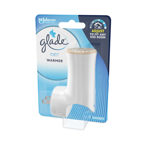 Image of Glade® Plug-Ins Scented Oil Warmer Holder, 4.45 X 6.25 X 11.45, White