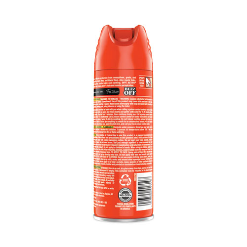 Image of Off!® Active Insect Repellent, 6 Oz Aerosol Spray, 12/Carton