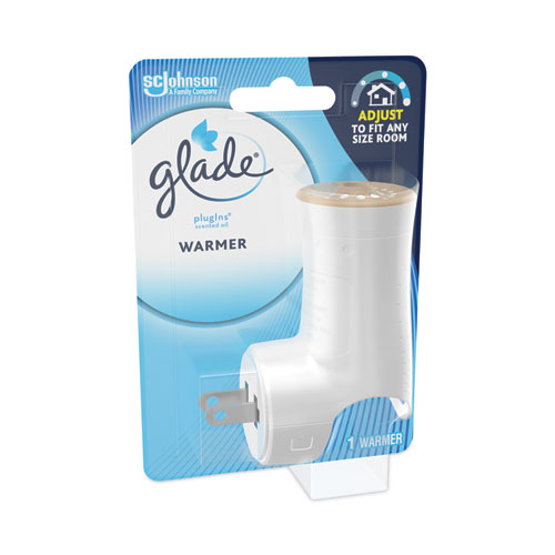 Image of Glade® Plug-Ins Scented Oil Warmer Holder, 4.45 X 6.25 X 11.45, White