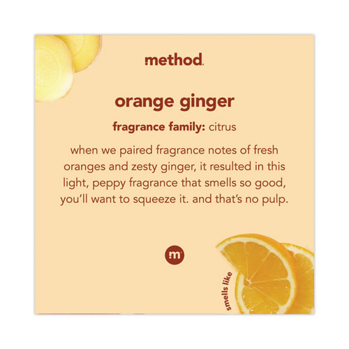 Image of Method® Foaming Hand Wash, Orange Ginger, 10 Oz Pump Bottle