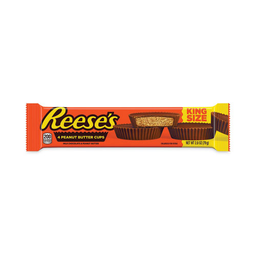 Reese'S® King Size Peanut Butter Cups, 2.8 Oz Bar, 24 Bars/Carton, Ships In 1-3 Business Days