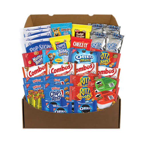 Snack Box Pros Quarantine Snack Box, 42 Assorted Snacks/Box, 5 Lb Box, Ships In 1-3 Business Days